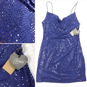 Sexy blue dress NWT